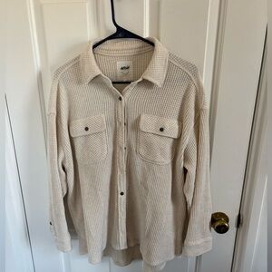 Aerie Lumberjane Waffle Shirt